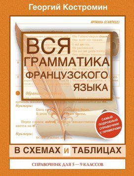 Вся граматика французької мови у схемах та таблицях. Довідник для 5-9 класів 17115073 фото