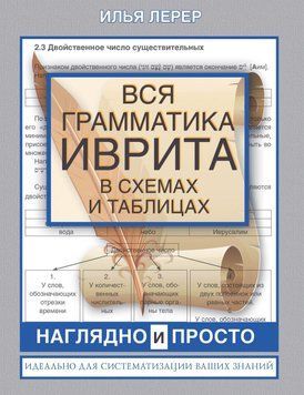 Вся грамматика иврита в схемах и таблицах 55521470 фото