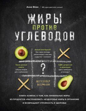 Жиры против углеводов. Книга-компас о том, как правильные жиры из продуктов "расплавляют" нездоровы 11714 фото